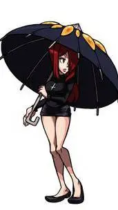 ai character: Parasoul  background