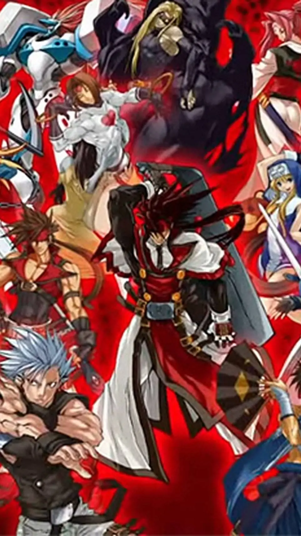 ai character: guilty gear  background