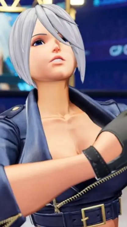 ai character: Angel  background