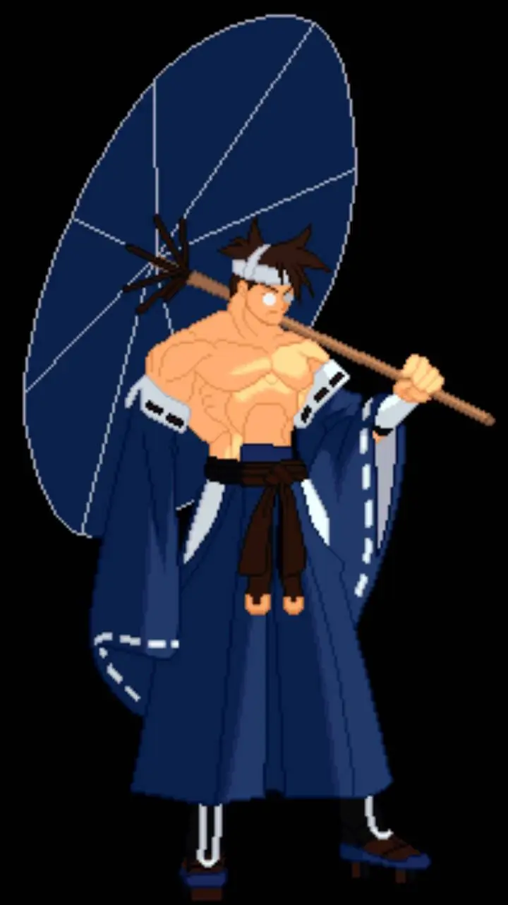 ai character: Anji mito background