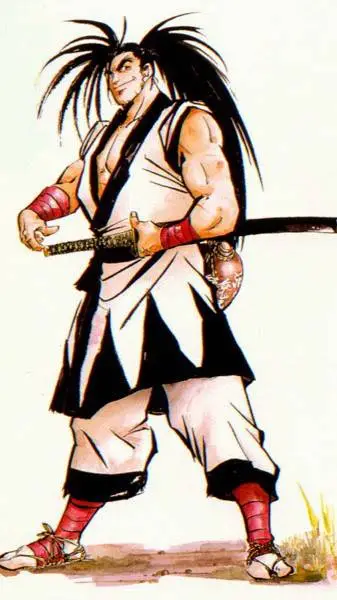 ai character: Haohmaru  background