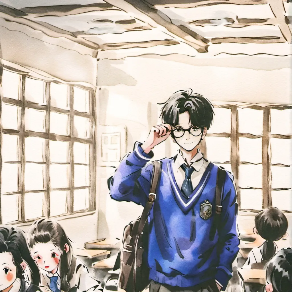 chat with ai character: Magic school 