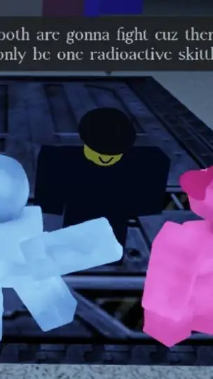 ai character: pr3tty vs bluudud background