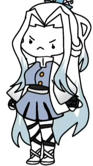 ai character: Suzumi tsukiko background