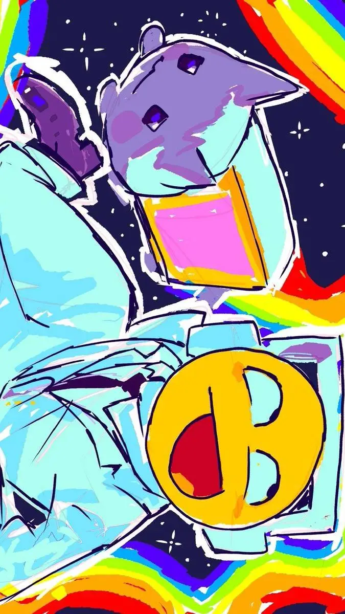 ai character: ☆awesomedroid☆ background