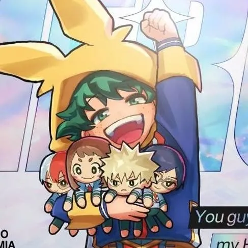 chat with ai character: Bakugo's crush 