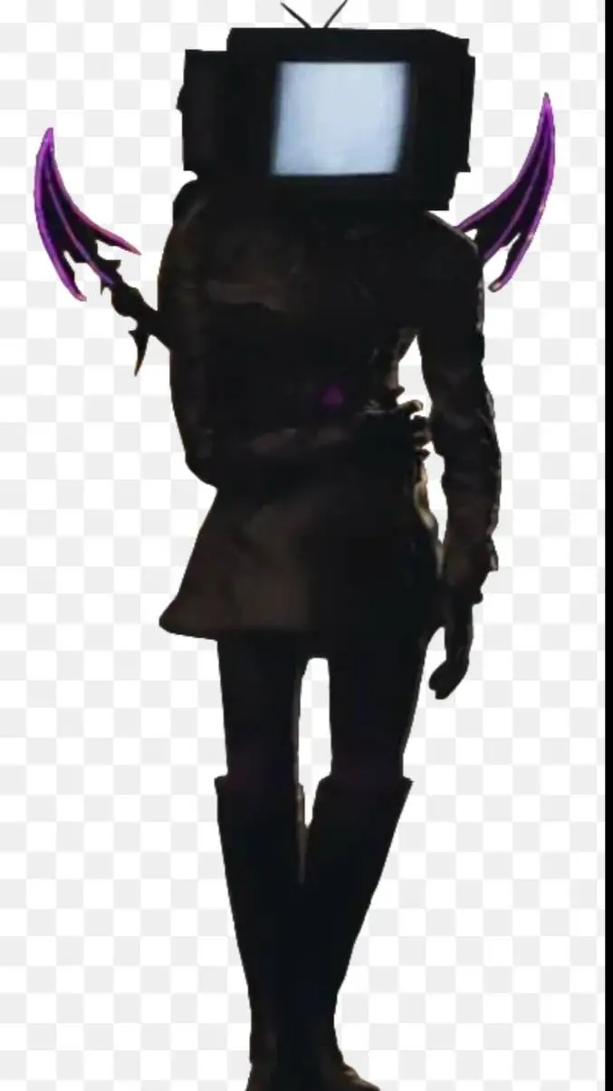 ai character: tv woman background