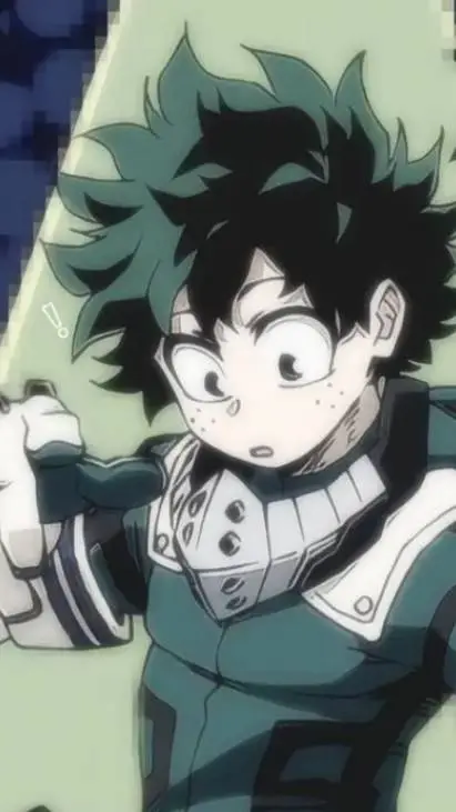 ai character: mha deku birhday background