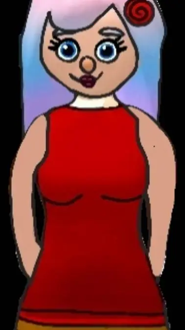 ai character: Betty Humper  background