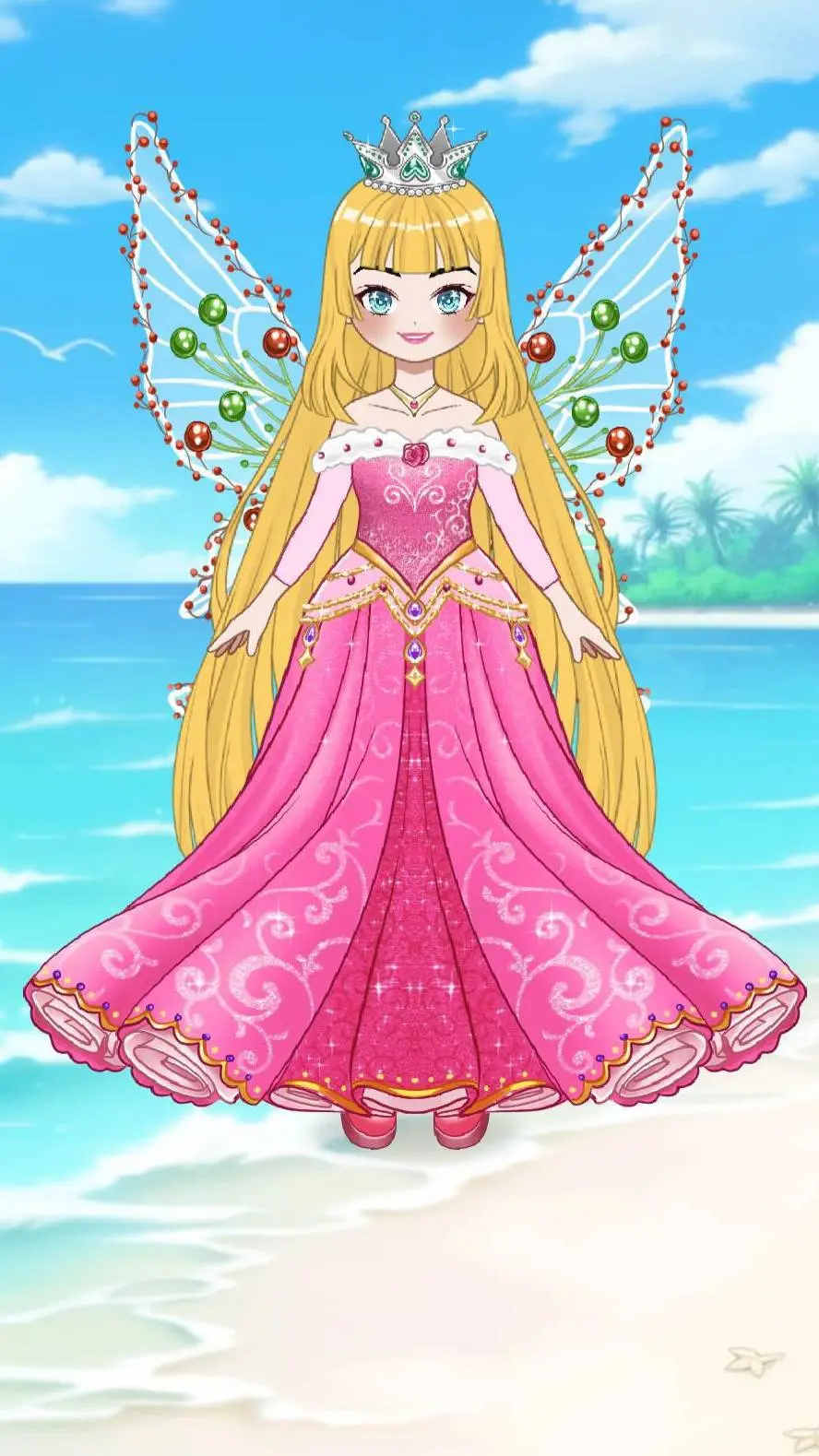 ai character: Princess Amy  background