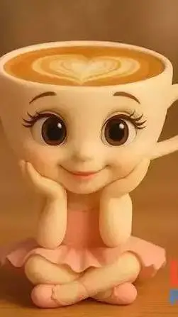 ai character: Cupuccima Girl background