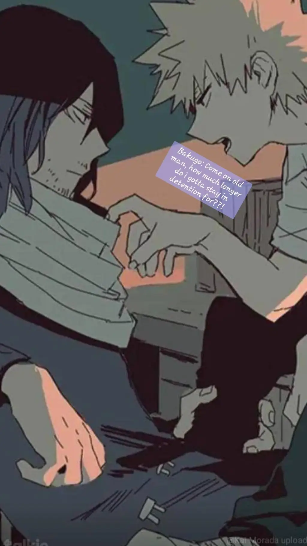 ai character: ~[Katsuki bakugo]~ background