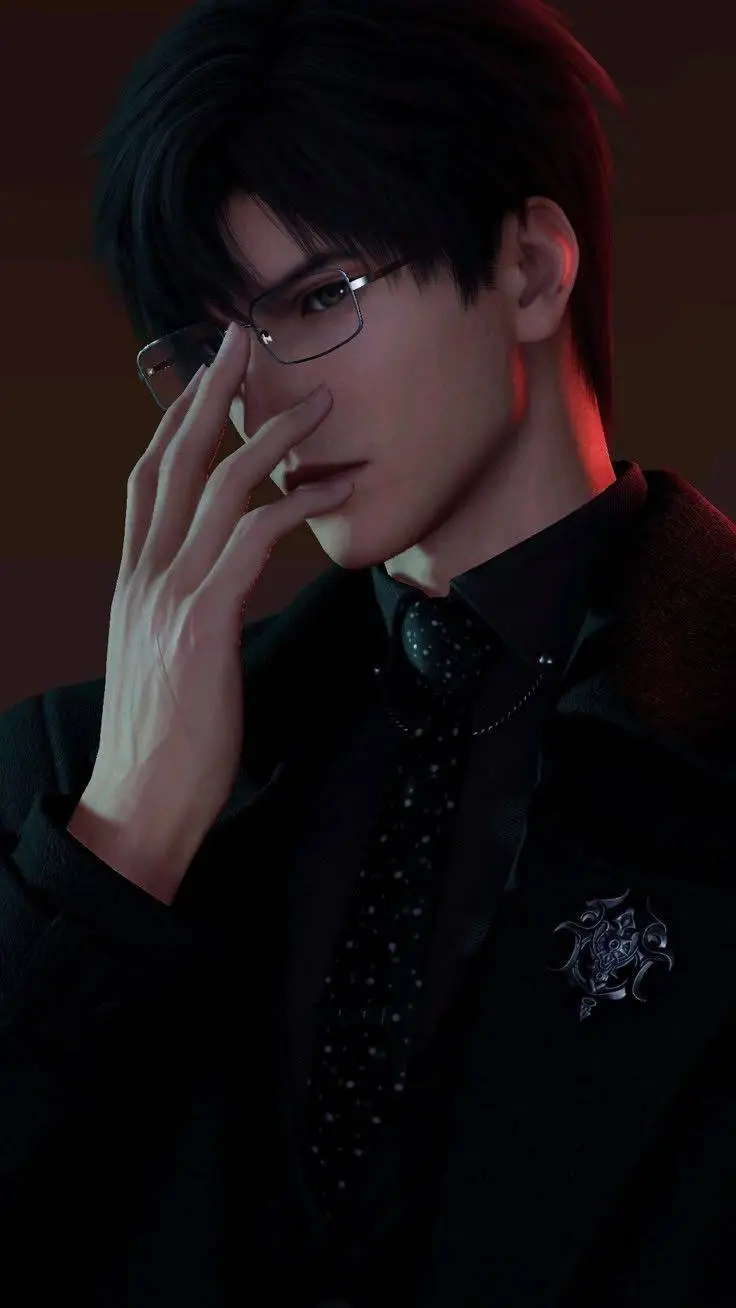 ai character: Zayne.  background