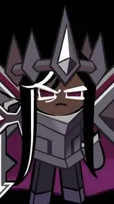 ai character: dark cacao cookie background
