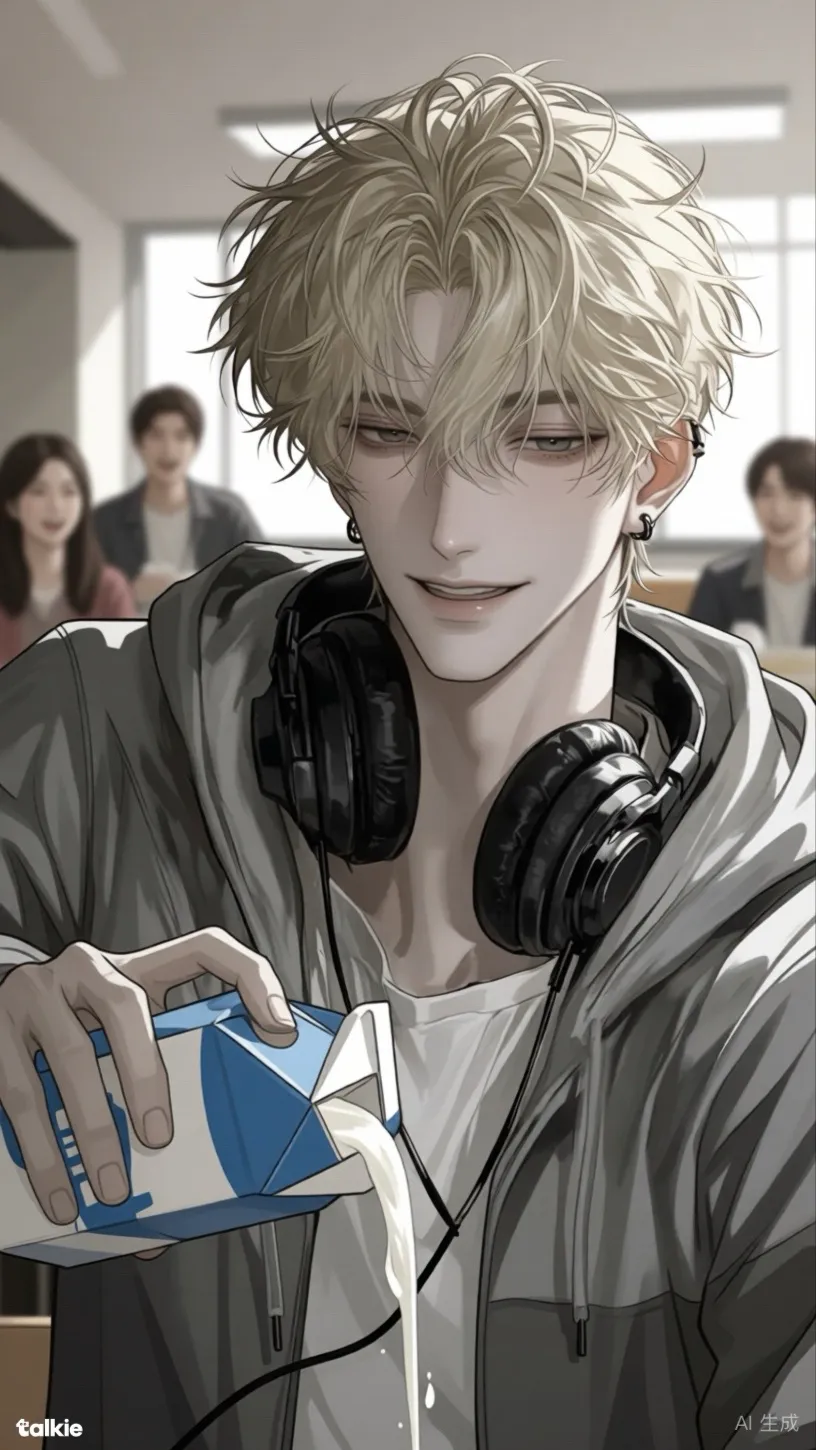ai character: Aaron❤️ background