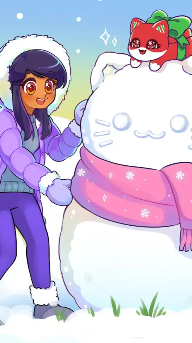 ai character: APHMAU 💜 background