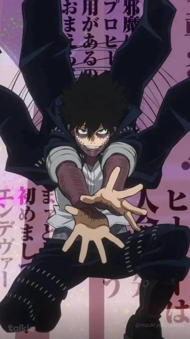ai character: 🔥Dabi💙 background