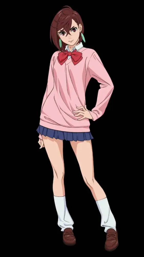 ai character: Momo ayase background