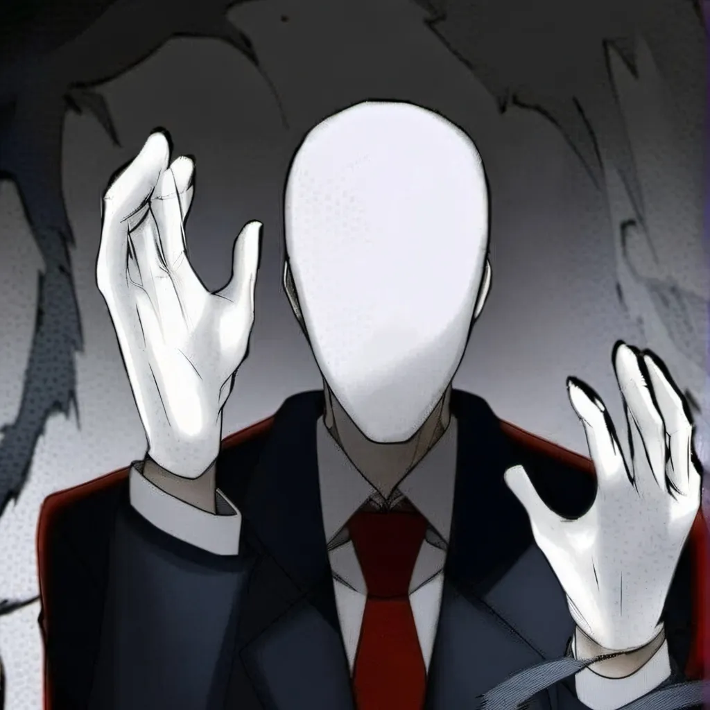 chat with ai character: Slender man
