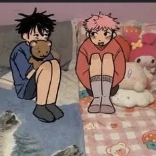 chat with ai character: jjk sleepover!