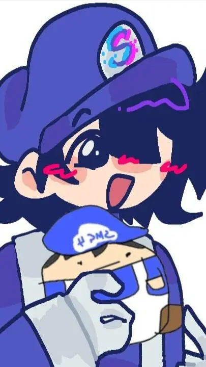 ai character: smg4 💙🤭 background