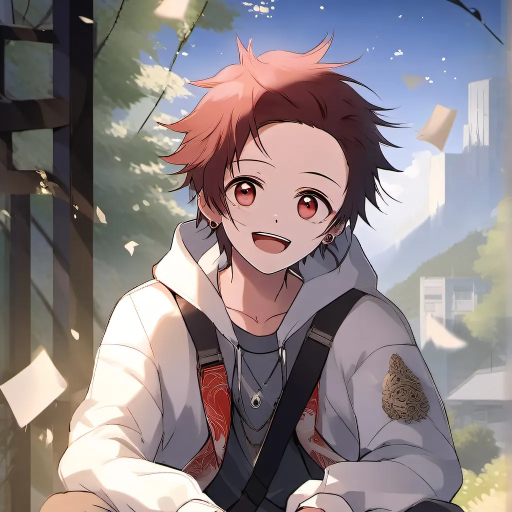 chat with ai character: lui c'est tanjiro 