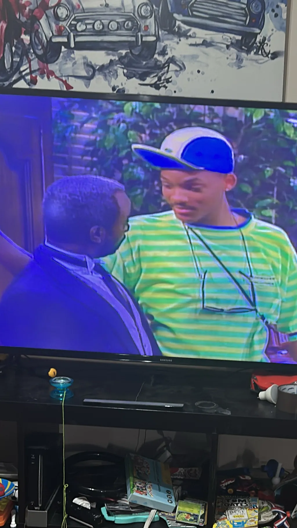 ai character: Fresh prince of BA background
