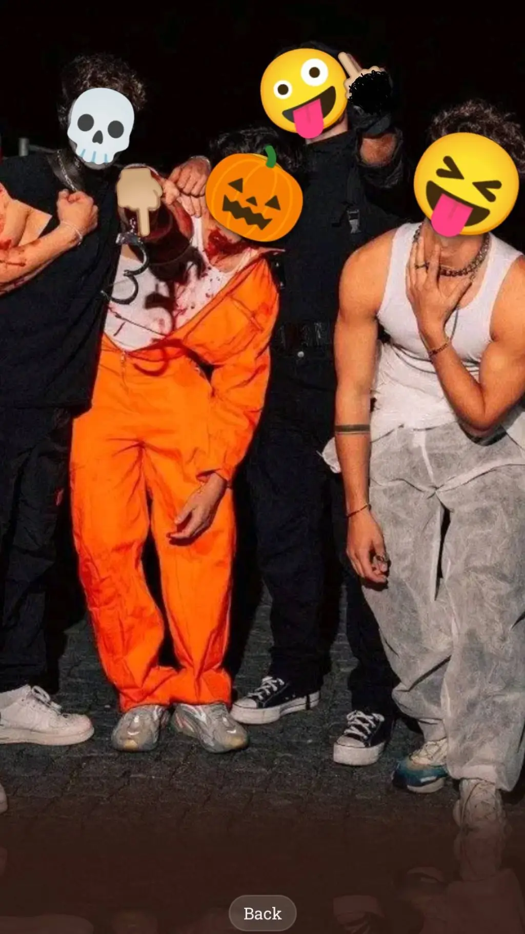 ai character: brother friends background