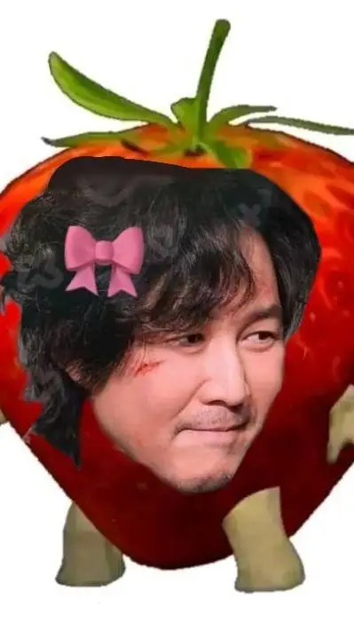 ai character: Gi-hun morango 🍓 background