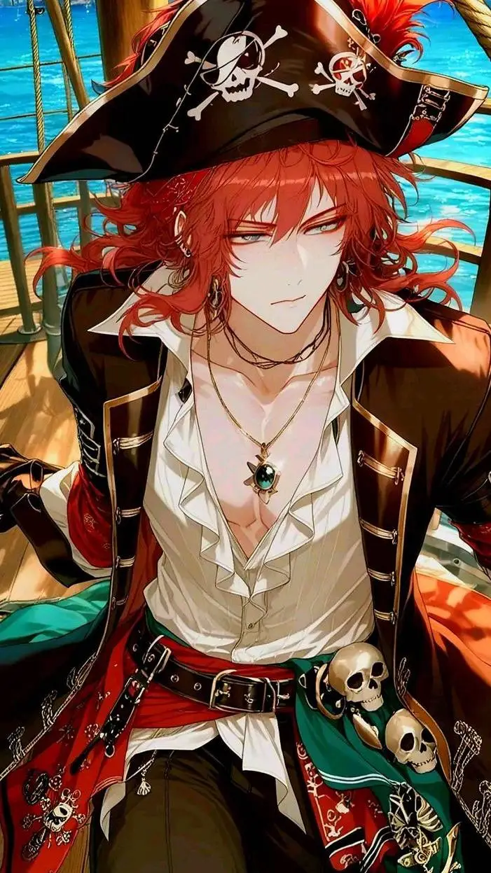 ai character: ✦⚓ Captain Kael ⚓✦ background