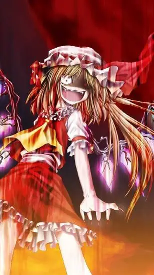 ai character: flandre scarlet  background