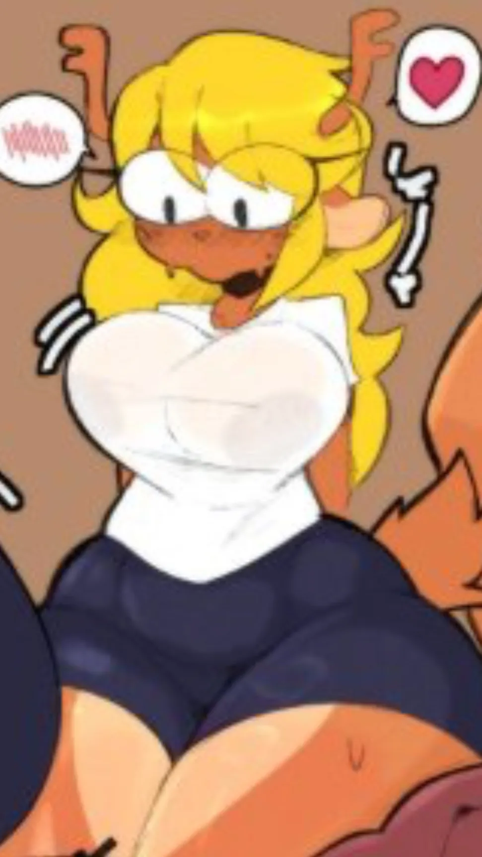 ai character: noelle holiday background