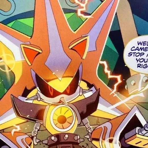 chat with ai character: Metal sonic >:D 