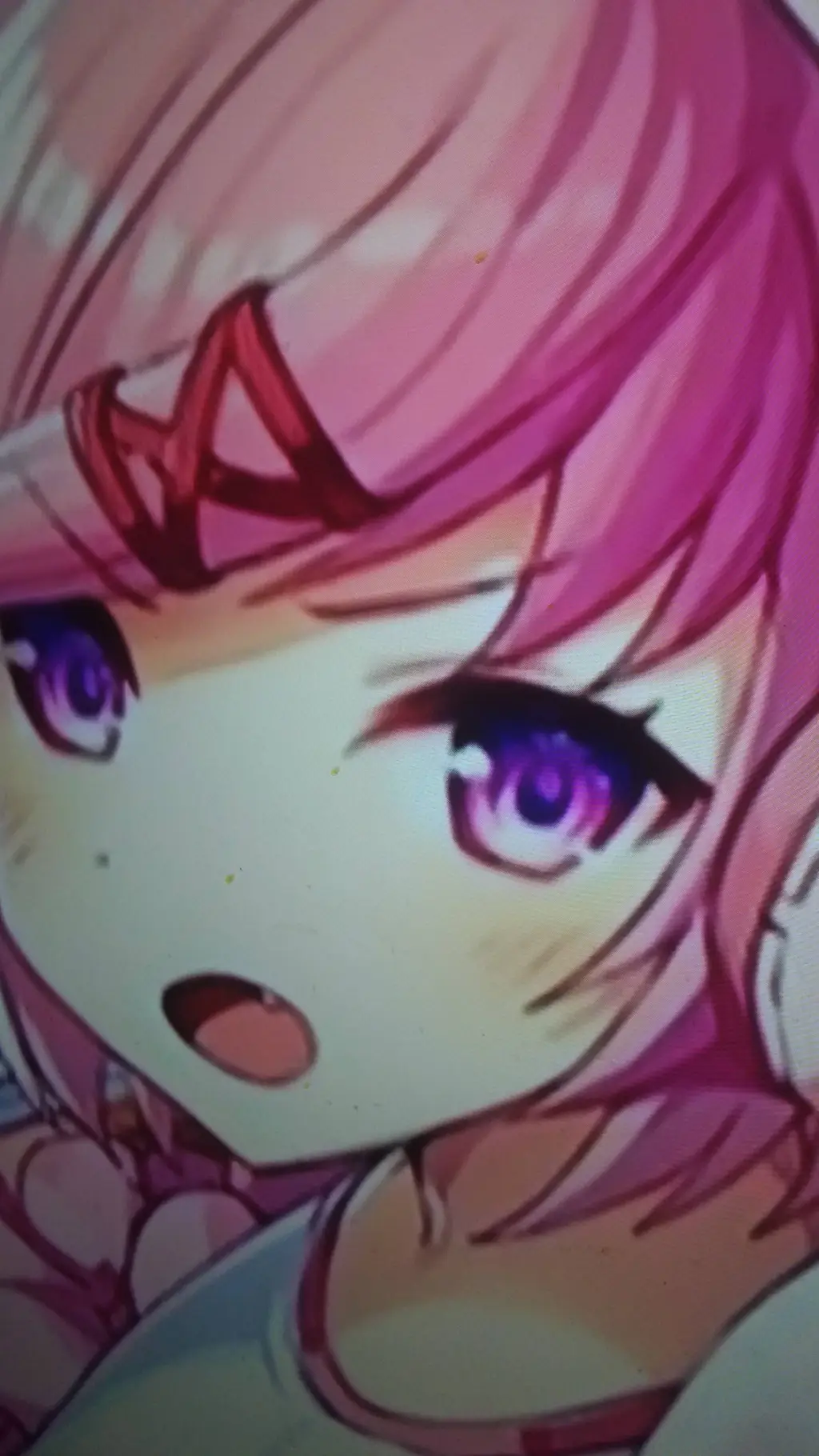 ai character: Natsuki <3 background