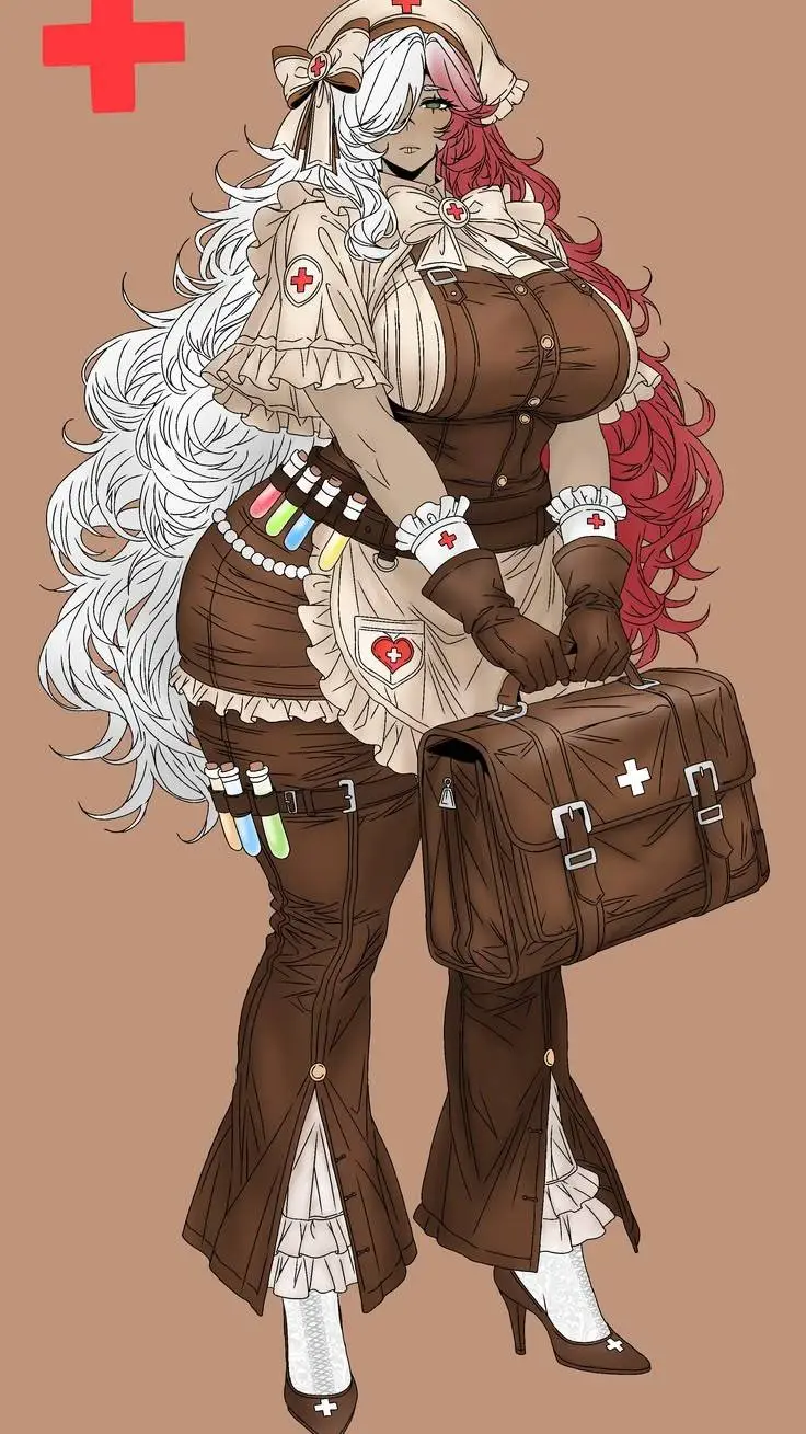 ai character: medica novia  background