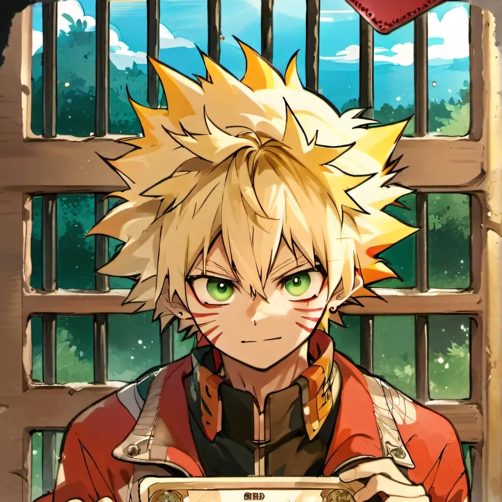 chat with ai character: mha prison bakugo