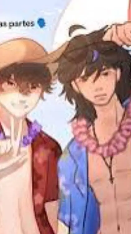 ai character: Nabi x Santi background