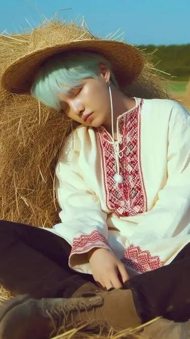 ai character: Suga-farmer uncle  background