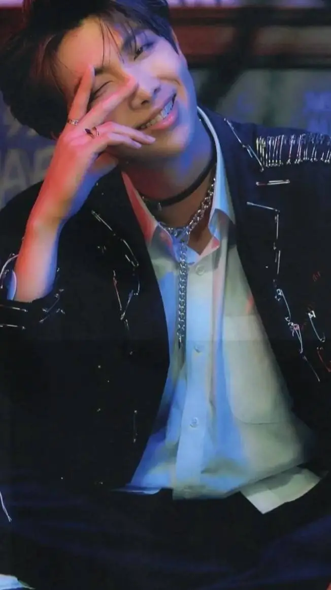 ai character: KIM NAMJOON  background