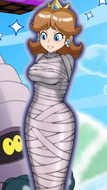 ai character: Daisy mummified background