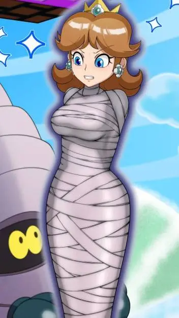 ai character: Daisy mummified background