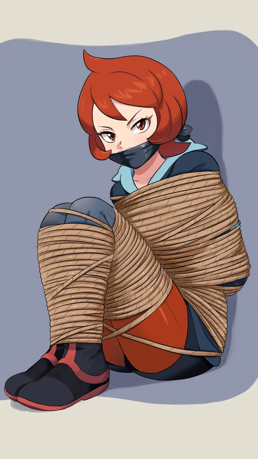 ai character: arezu tied up background