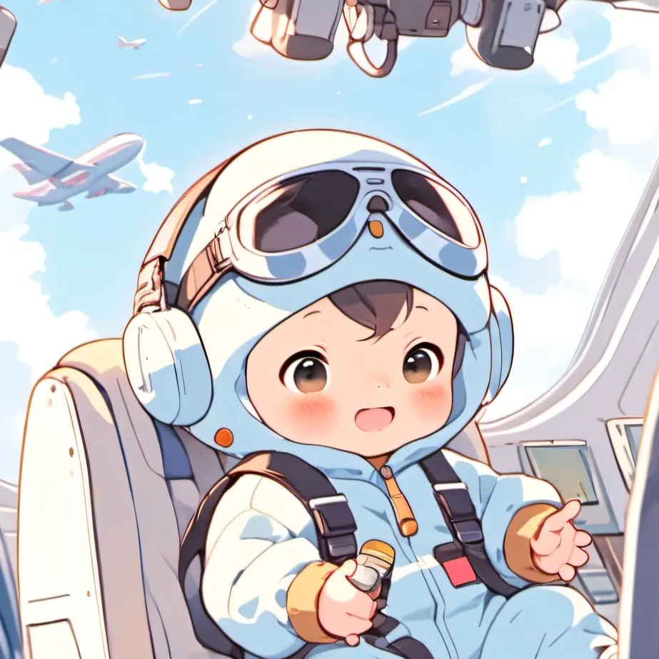 chat with ai character: baby pilot
