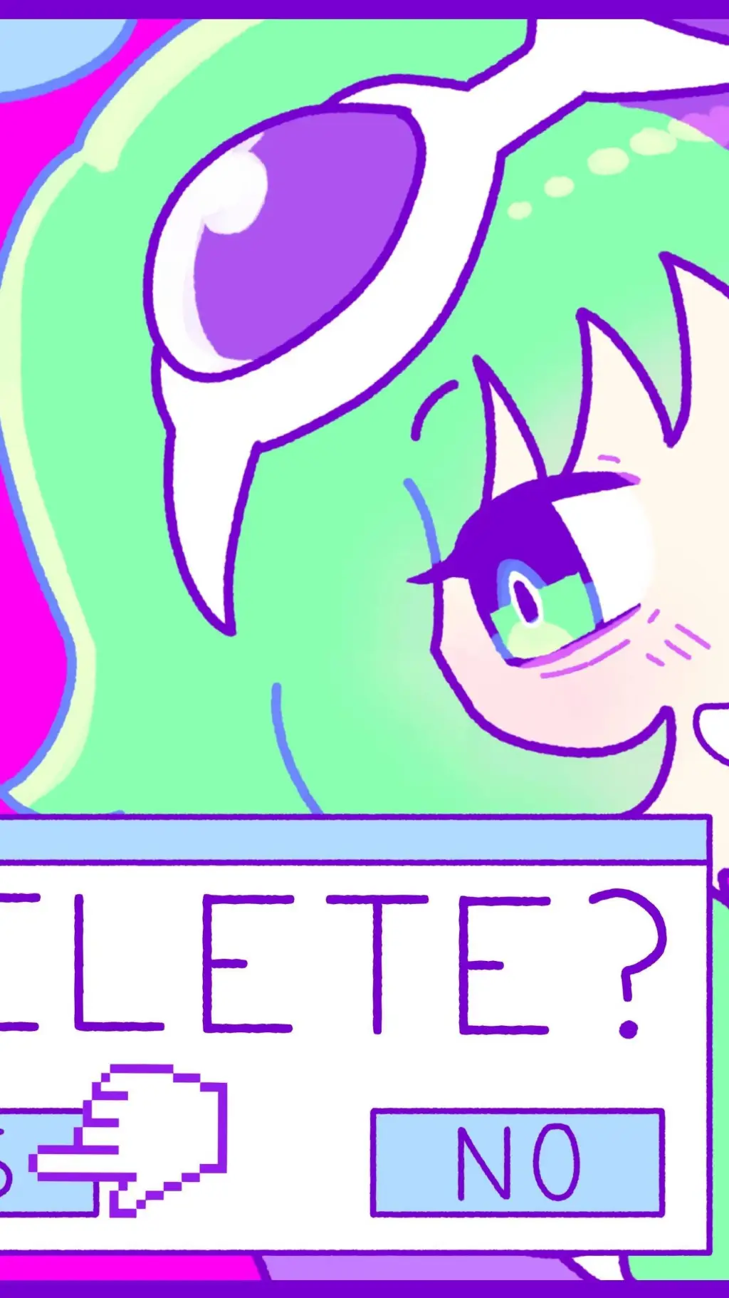 ai character: Teto x Gumi background