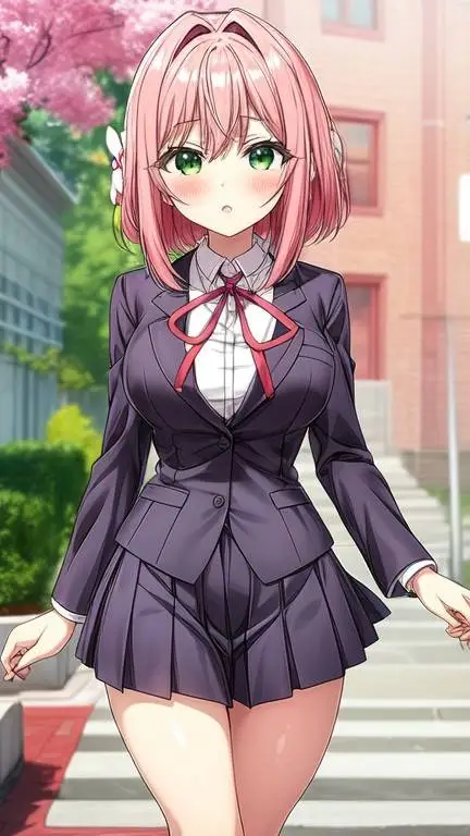 ai character: hakari  background