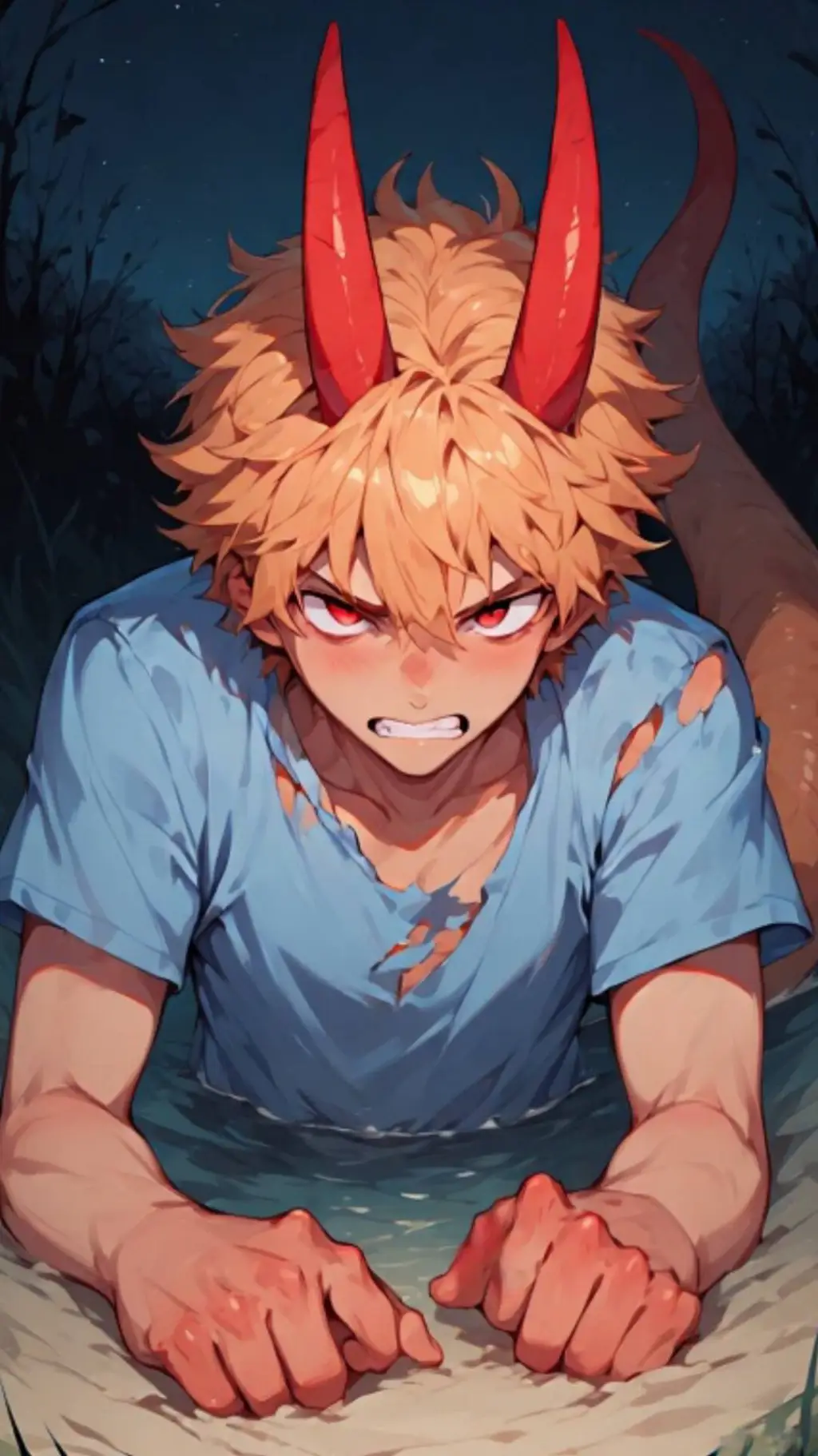 ai character: Энил background
