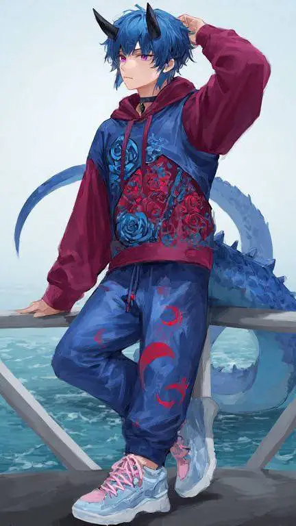 ai character: Крит background