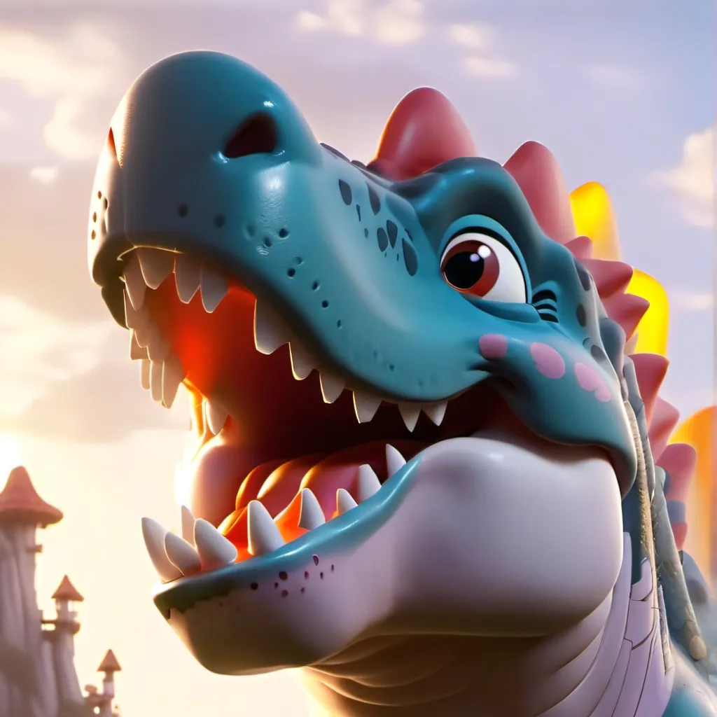 chat with ai character: dinozaur pimpuś