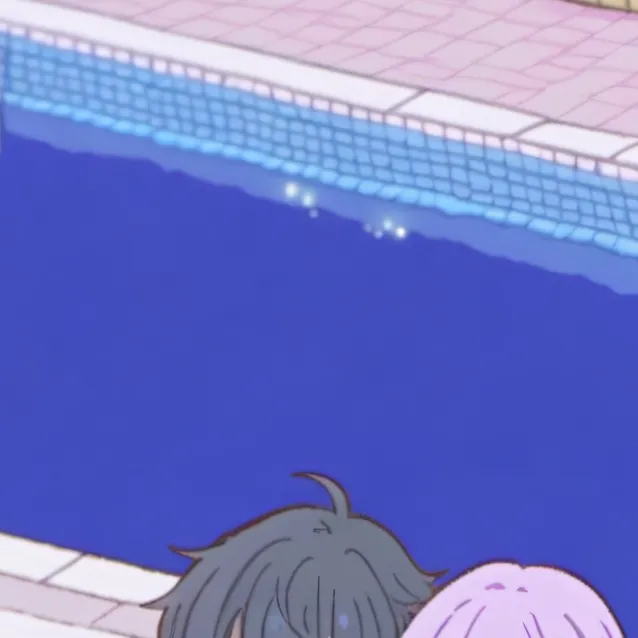 chat with ai character: hh at the pool!