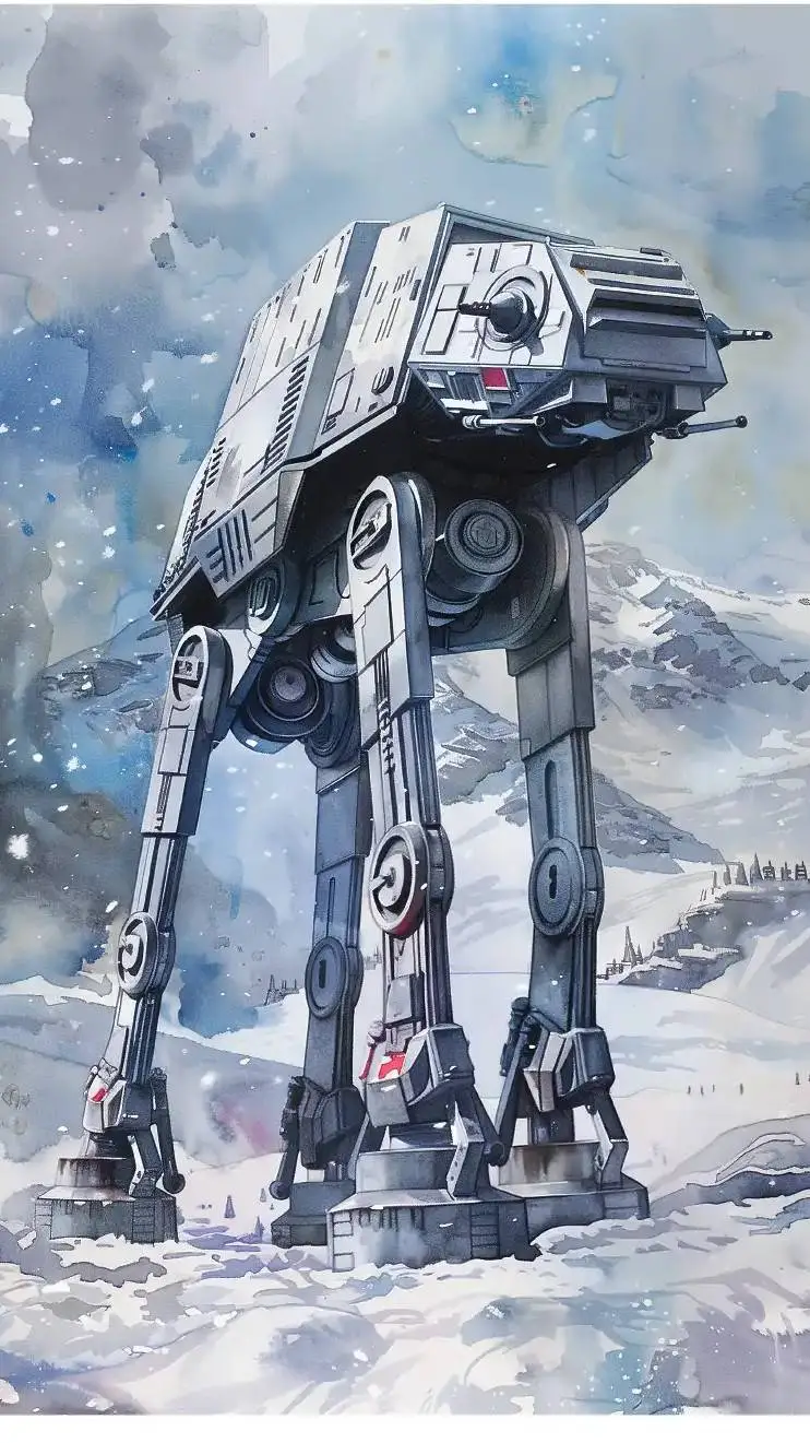 ai character: AT-AT background